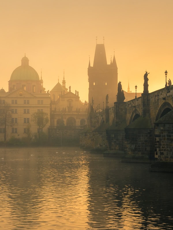 Photographer capturing Central European architecture